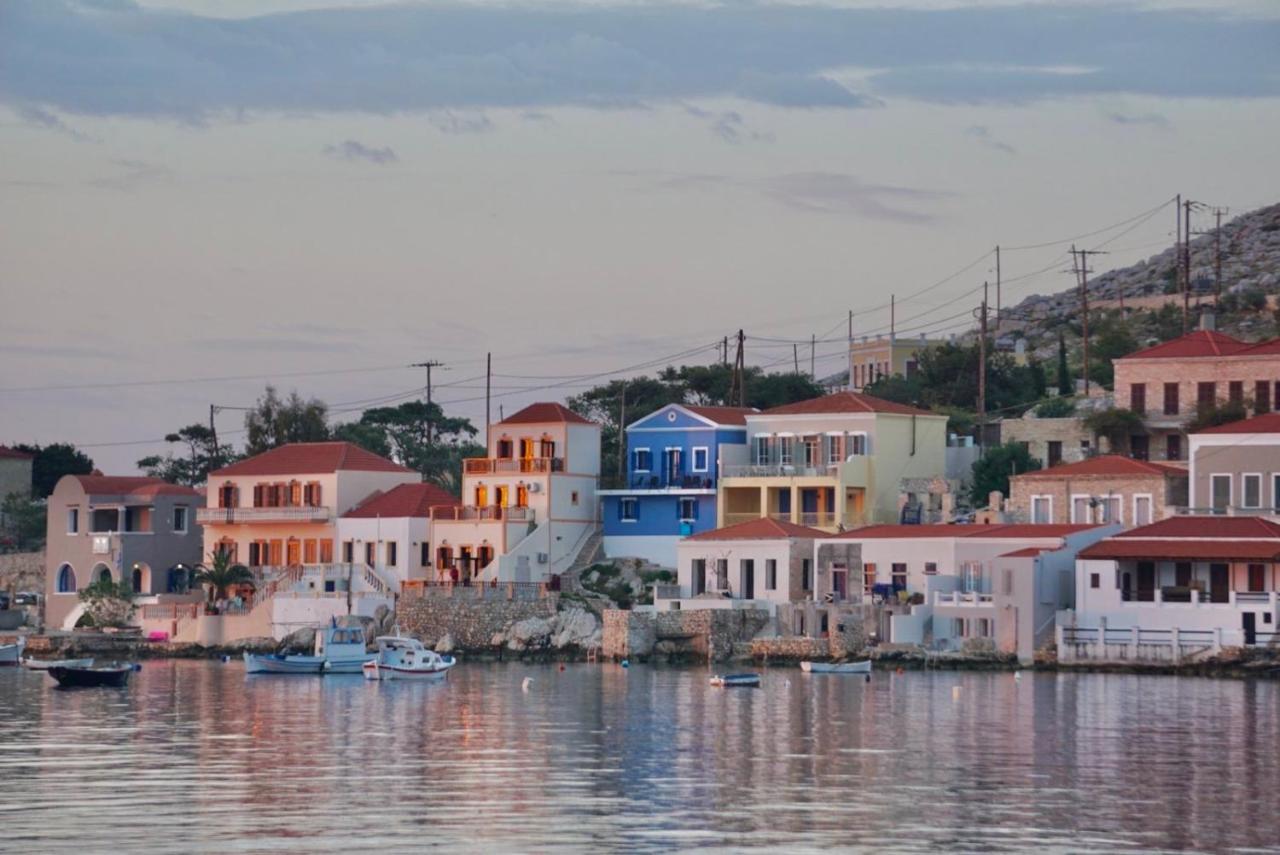Porphyra Studio Chalki Town Exterior foto