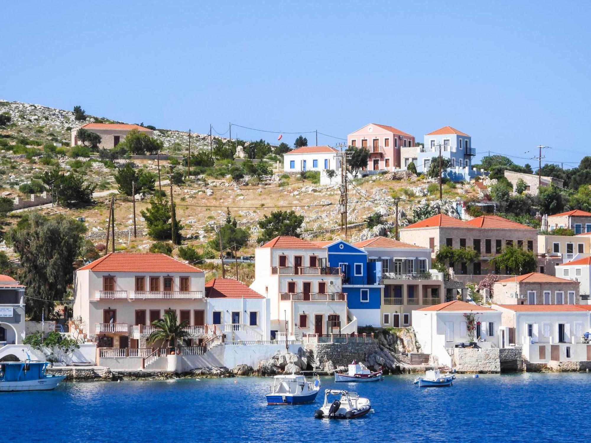 Porphyra Studio Chalki Town Zimmer foto